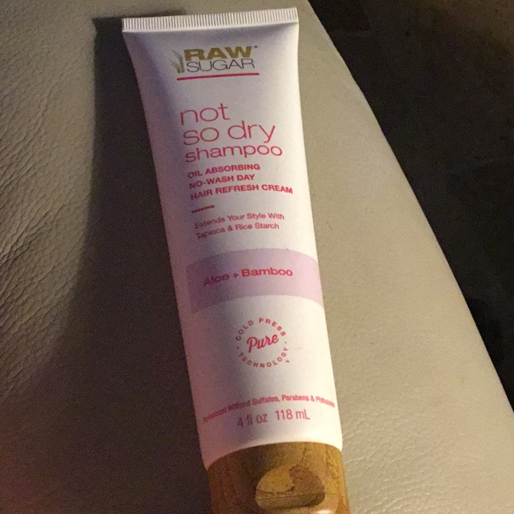Raw Sugar Not So Dry Shampoo - Aloe + Bamboo, 4 fl oz